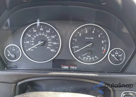 2016 BMW 320I from USA, damaged, VIN WBA8E1G53GNU11981